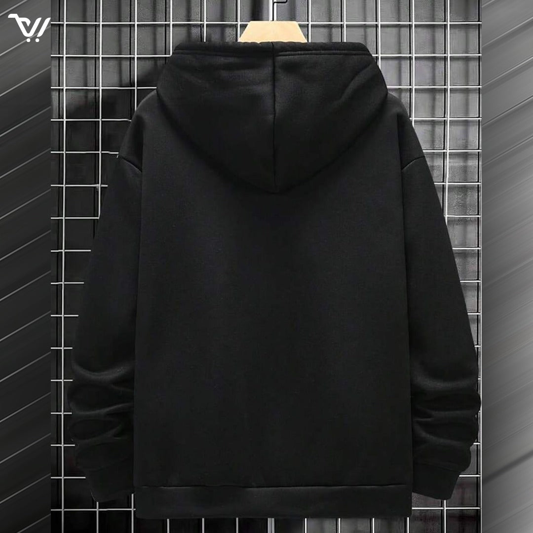 1 Pc Men's Fleece Plain Hoodie