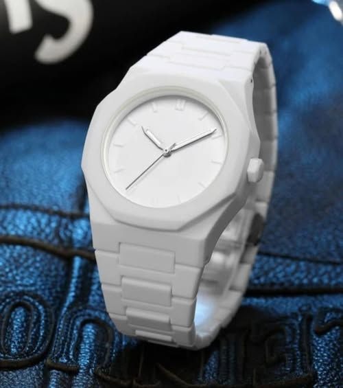White Aura Wrist Watch