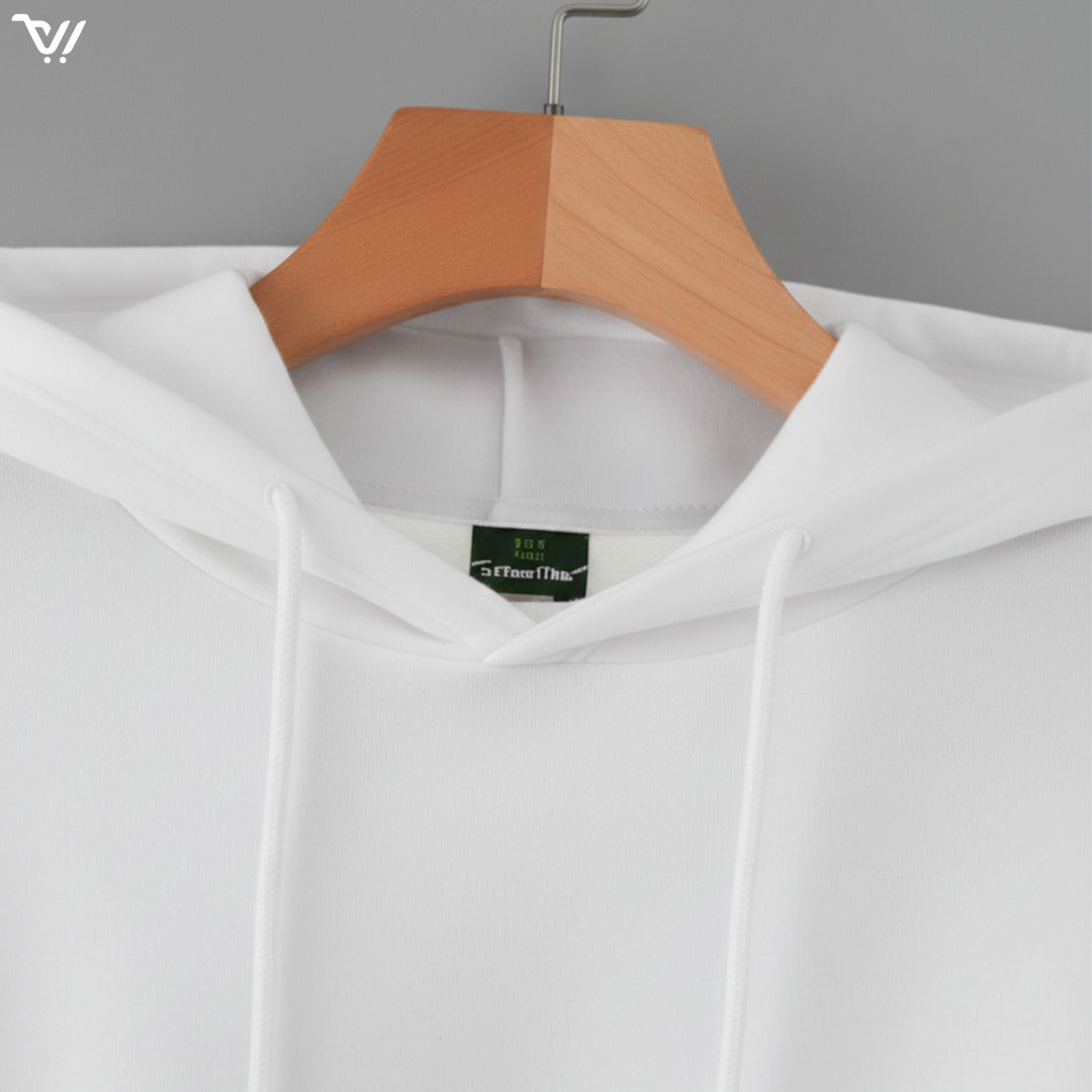 1 Pc Men's Fleece Plain Hoodie