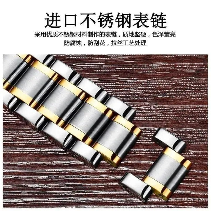 Stainless Steel Two Tone Imported Unraion Branded Watch