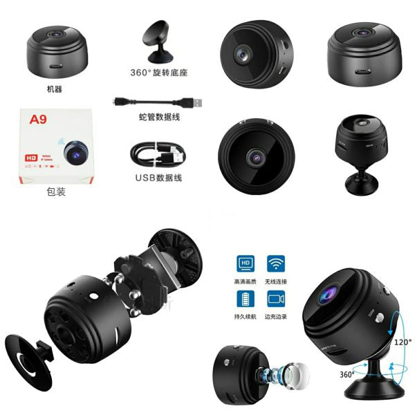 Hd Magnetic Wifi Mini Camera