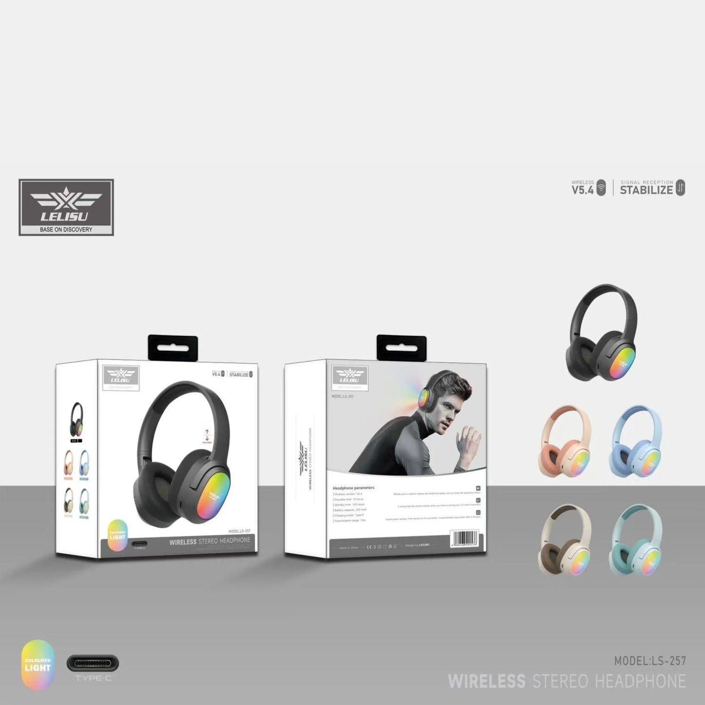Wireless Stereo Headphones